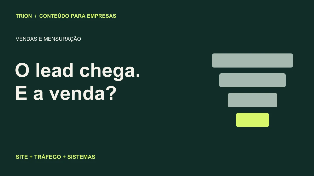 Ilustração editorial TRION: Leads não convertem em vendas? Como encontrar o problema
